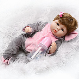 Realistic Brown-Eyed Baby Doll
