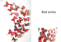 Stickers muraux papillon 3D
