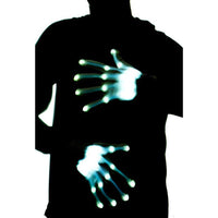 Guantes de mano de esqueleto iluminados
