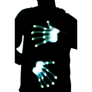 Light Up Skeleton Hand Gloves