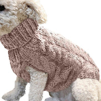 Suéteres de cuello alto para mascotas
