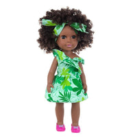 Realistic African American Girl Doll