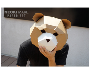Masques créatifs en papier DIY
