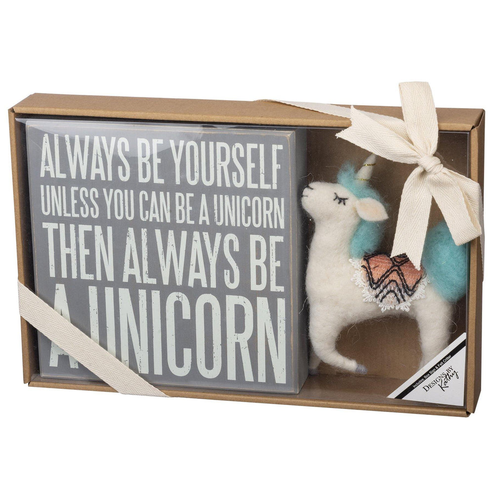 Unicorn - Felt Gift Set