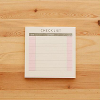 Weekly/Monthly/Checklist Planner Notepads
