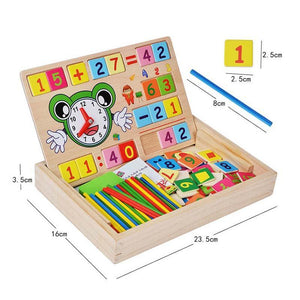 Caja de actividades educativas matemáticas