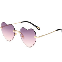 Retro Heart-shaped Sunglasses