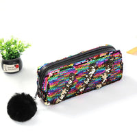 Sequins Color Changing Pencil Cases