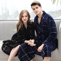 Flannel Couples Matching Robes
