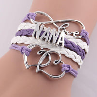 Infinity Love Nana Layered Bracelet
