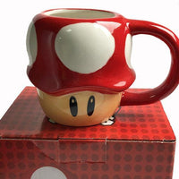 Taza de setas de cerámica de Super Mario