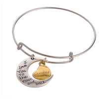To The Moon and Back Grandma Bracelet