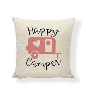 Fundas de almohada Happy Camper