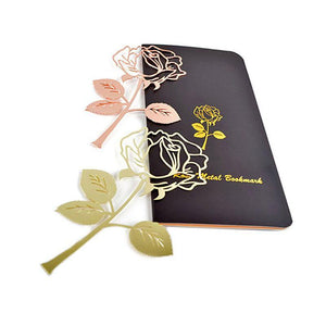 Metal Rose Bookmarks