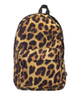 Leopard Print Backpack
