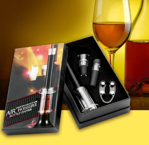 Air Pump Wine Opener Gift Set