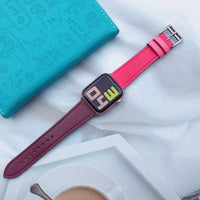 Correas para Apple Watch estilo puño y dos colores