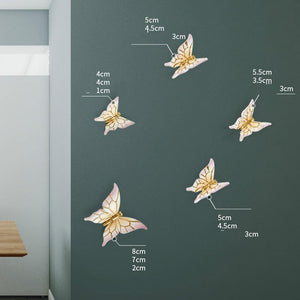 Butterflies and Leaves Spring Wall Decor