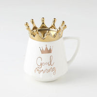 Crown Lid Mugs for your Queen
