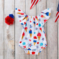 4th of July Summertime Rompers (Baby)