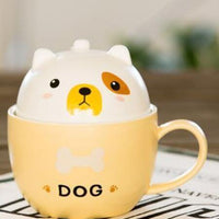 Cute Animal Mug & Lid