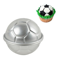 Molde para cupcakes de balón de fútbol (fútbol)
