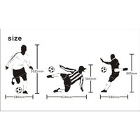 Soccer (Football) Player Wall Decals
