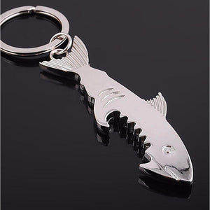 Shark Bottle Opener Keychain