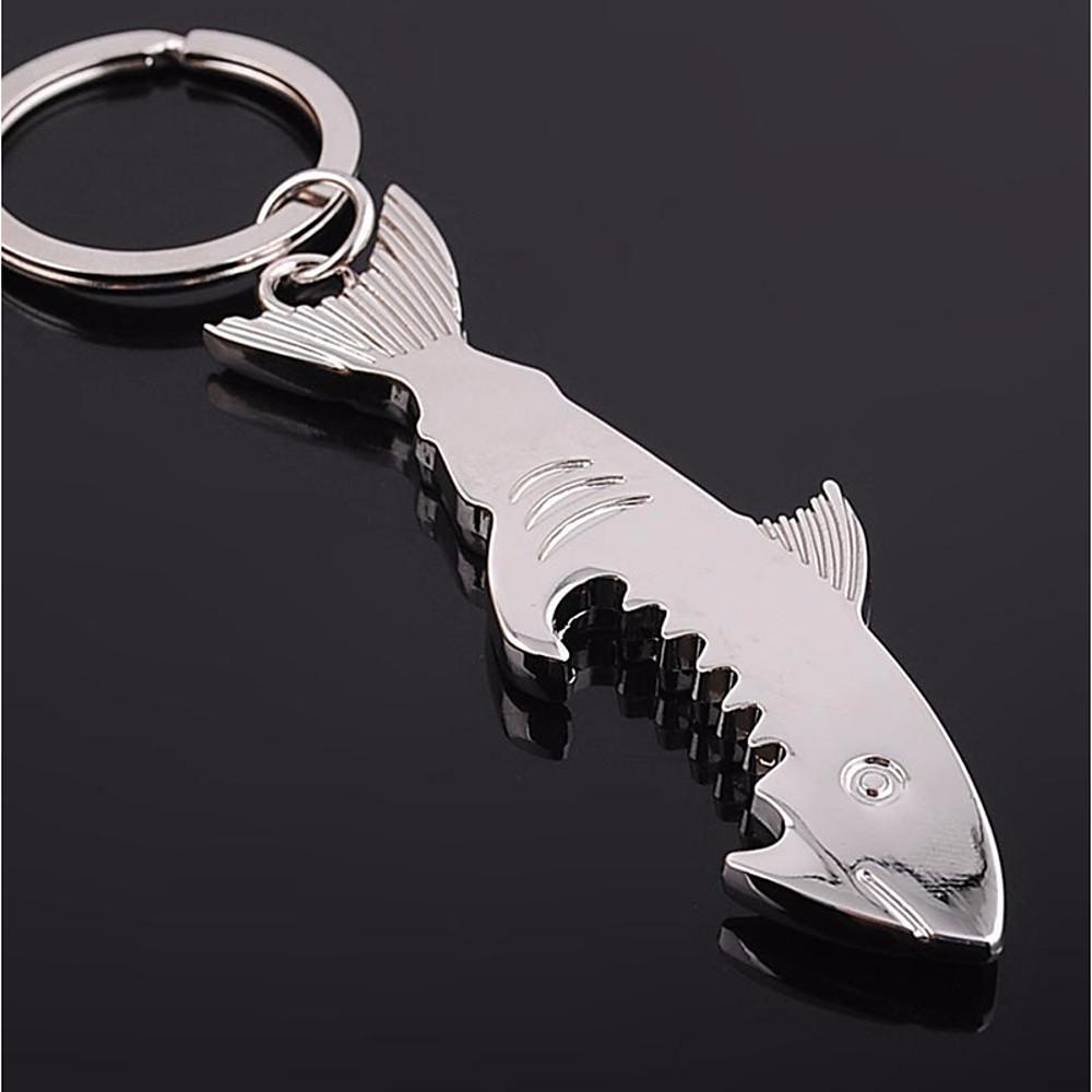 Porte-clés ouvre-bouteille requin 
