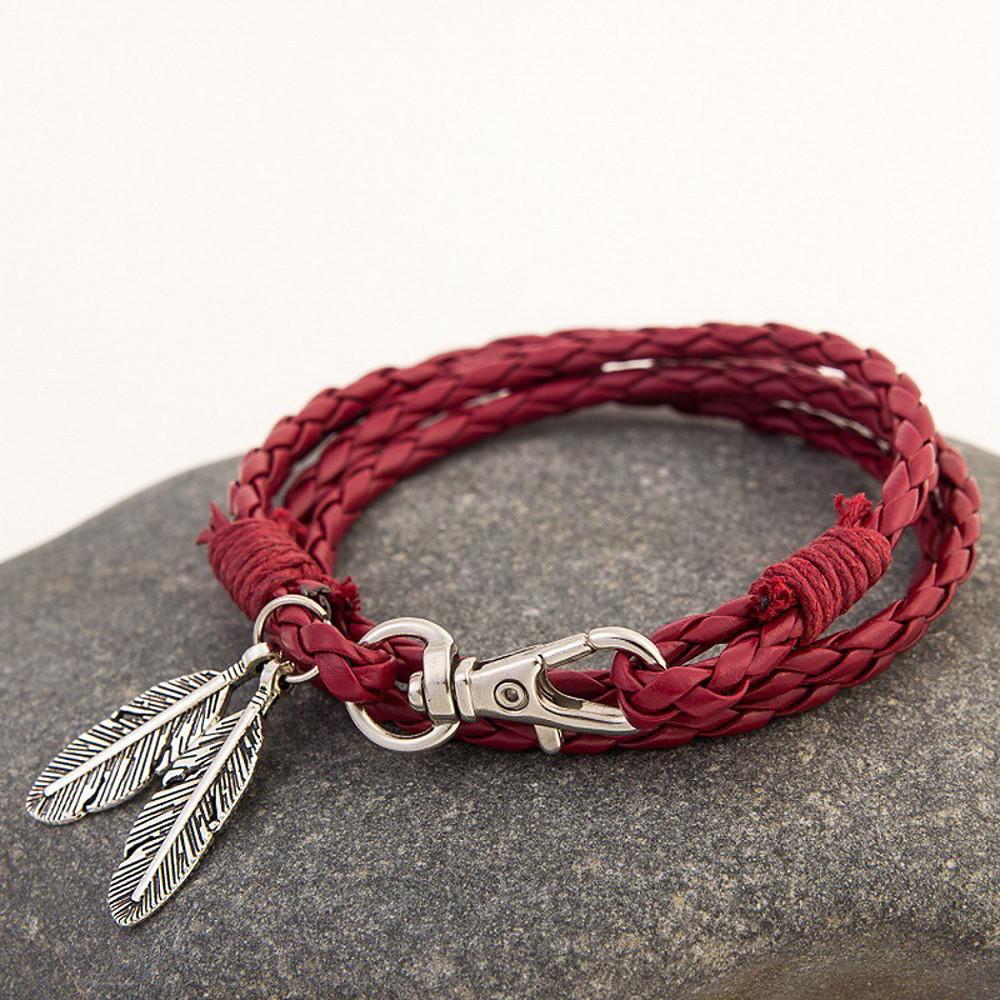 【SPERONE】24SS★ [Real Leather] Rope Layered Bracelet Designer fashion, Seoul-fully created | W Concept