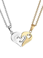 Couple's Heart Necklaces

