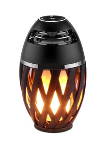 Outdoor LED Flame Lamp with Bluetooth Speaker