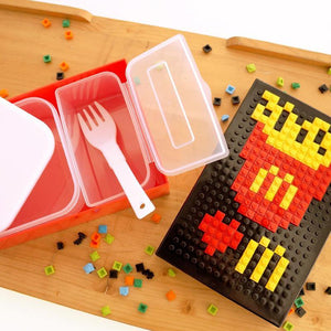 Building Blocks DIY Design Bento Lunch Box
