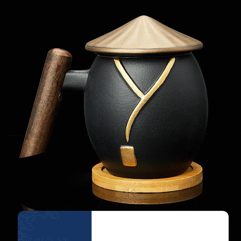 Samurai Swordsman Teacup With Filter