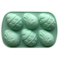Silicone Easter Egg Molds
