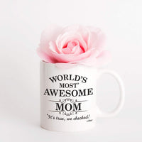 Tasse à café en céramique à sublimation, cadeau pour mère
