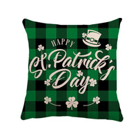 New St. Patrick's Day Linen Pillowcase Sells Best Across The Border