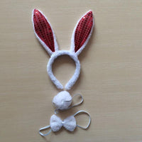 Orejas y cola de conejo de Pascua

