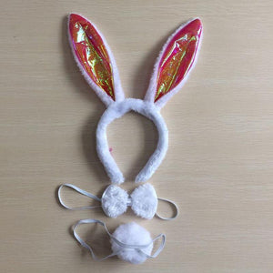 Orejas y cola de conejo de Pascua