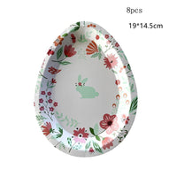 Easter Rabbit Paper Tableware
