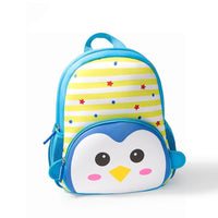 Cartoon Animal Striped Kindergarten Backpacks