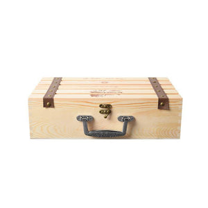 Wooden Wine Crate Box