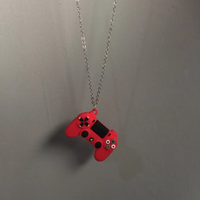 Collier de chaîne avec pendentif de contrôleur de jeu vidéo