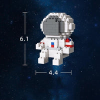 Creative Diy Mini Astronaut Building Blocks Sets