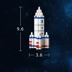 Ensembles de blocs de construction de mini astronautes créatifs à faire soi-même