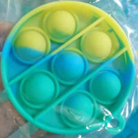 Silicone Bubble Pop Keychains