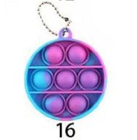 Silicone Bubble Pop Keychains
