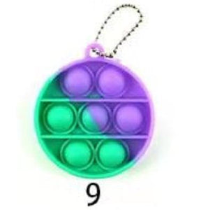 Silicone Bubble Pop Keychains