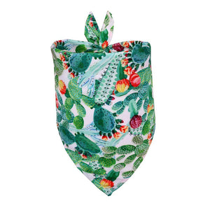 Pañuelos para mascotas con estampado de flamencos tropicales