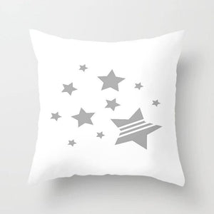 Stars & Moon Nursery Throw Pillow Covers